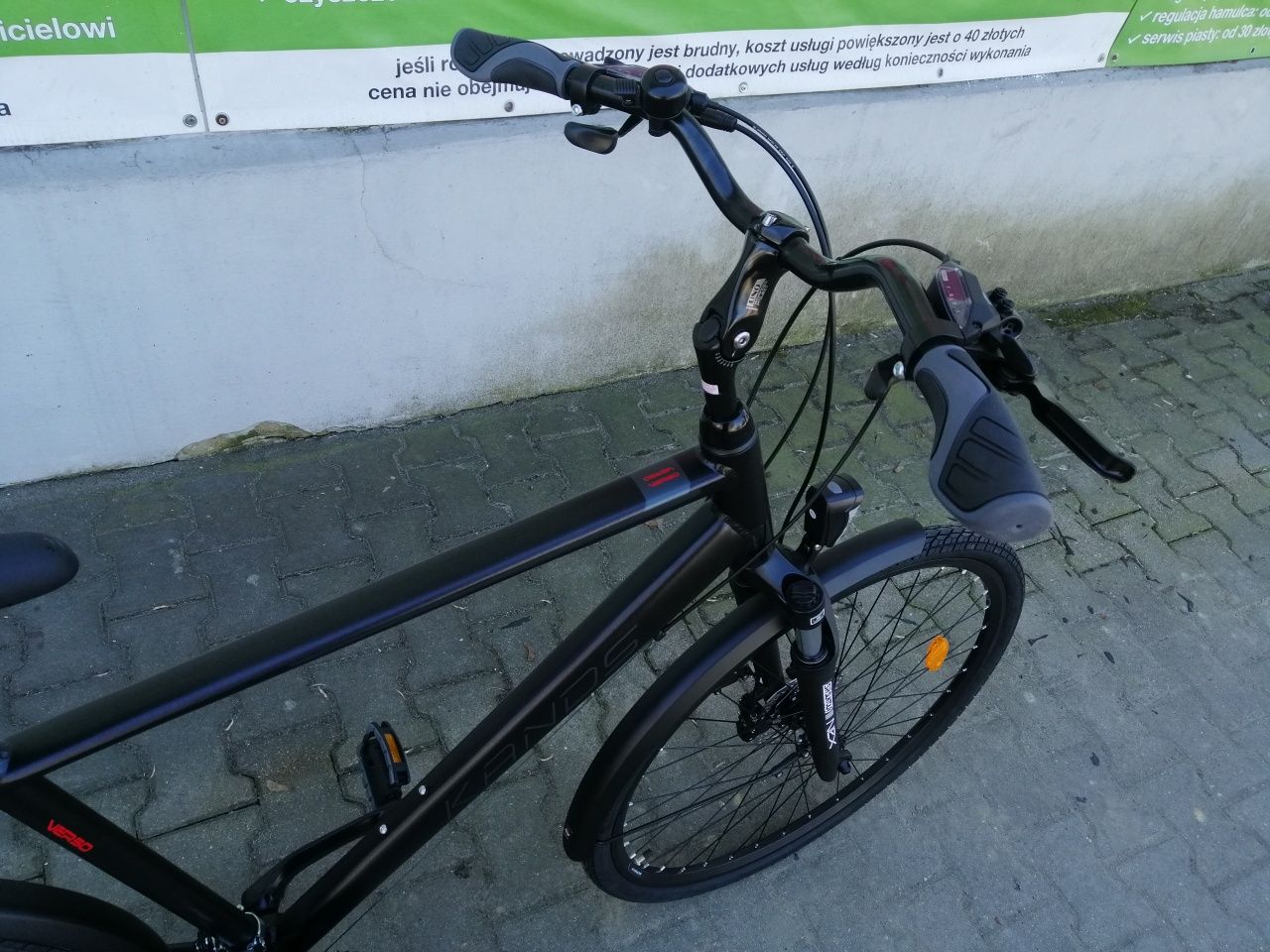 Nowy rower trekkingowy Kands Verso/2025 r/hydrauliczne hamulce/suntour