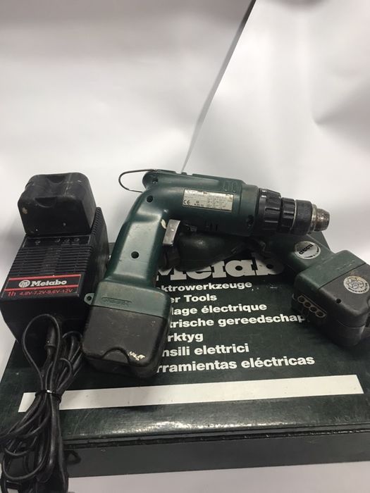 Wiertarko wkrętarka Metabo 9,6 V komplet dwie sztuki