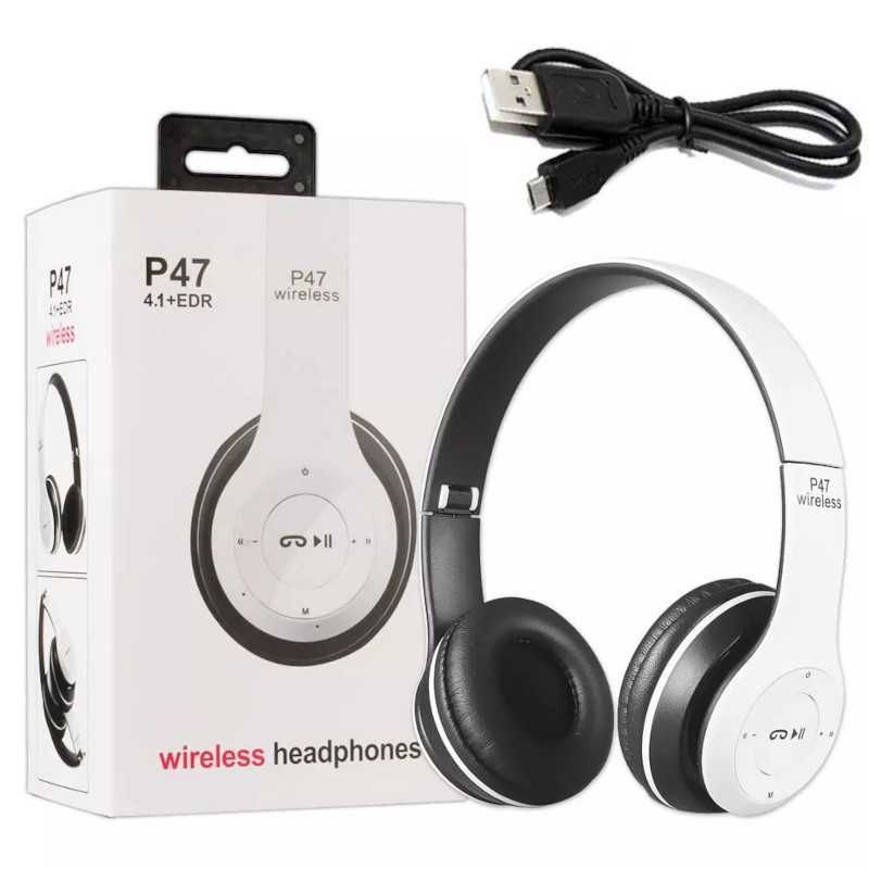 Słuchawki BEZPRZEWODOWE TWS Bluetooth Mikrofon MP3 Rozmowy