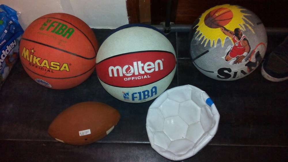 12 bolas e 1 taco: baske, rugby  fut., fut. Amer,  fut. Salão, voll