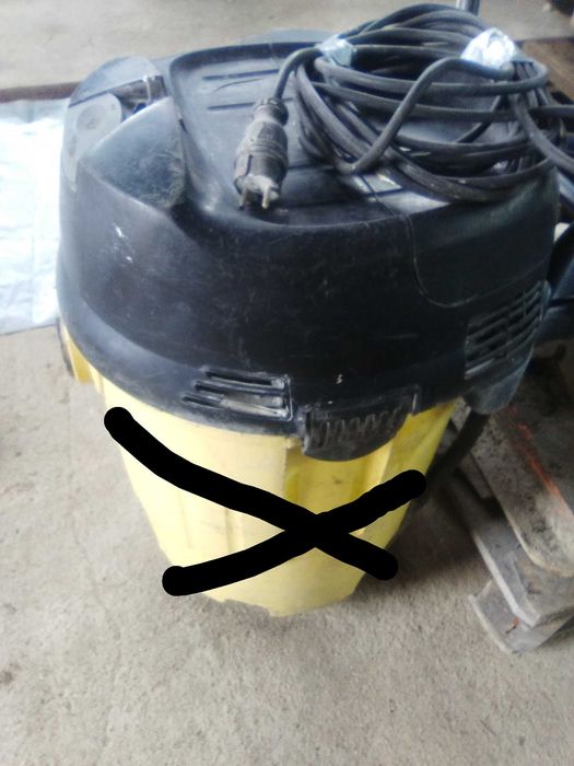 pokrywa z silnikiem odkurzacz karcher przemysłowy