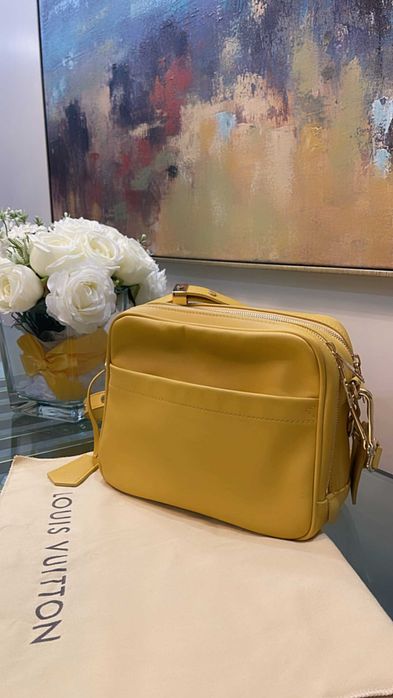 Mala de Senhora Louis Vuitton de Pele - Flight Paname Takeoff