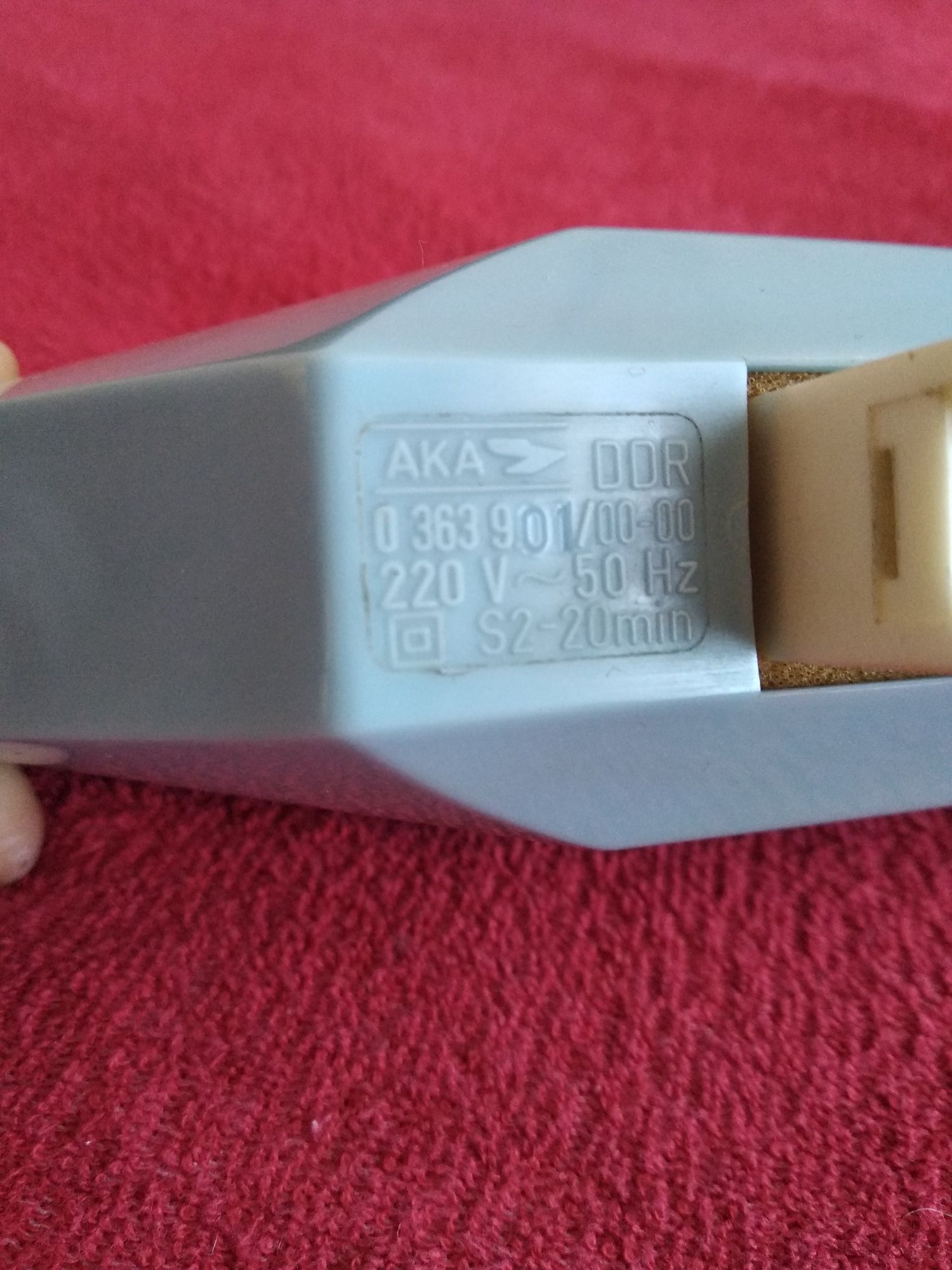 Masażer elektryczny DDR-NRD-PRL eksponat.