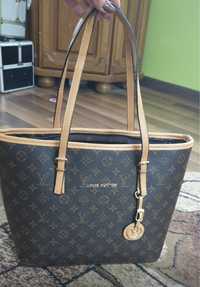 Torebka damska shopperka torba na ramię lv Louis Vuitton duża A4