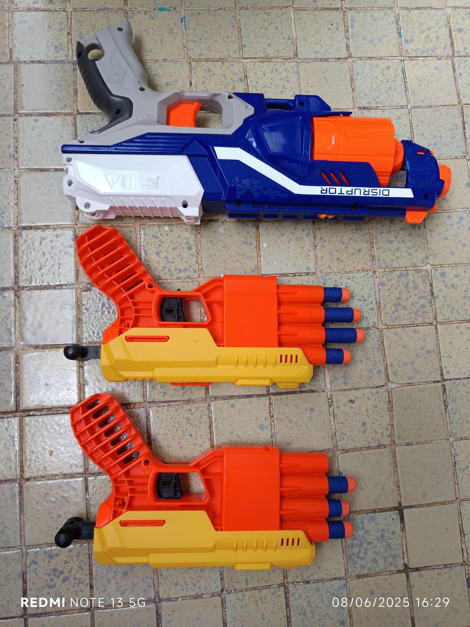 3 nerf brinquedo
