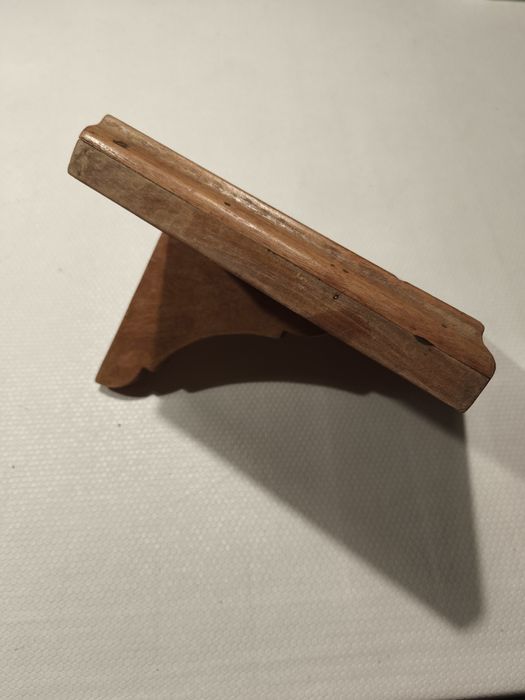 Peças de madeira de decoração vintage