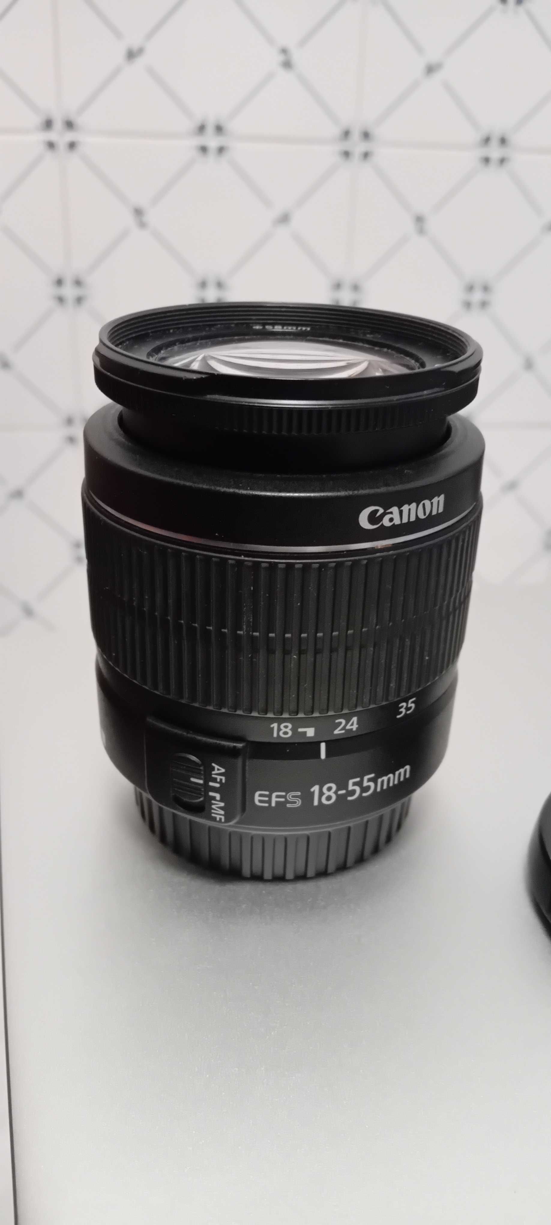 Objetiva Zoom CANON EF-S 18-55mm F3.5-5.6 III
