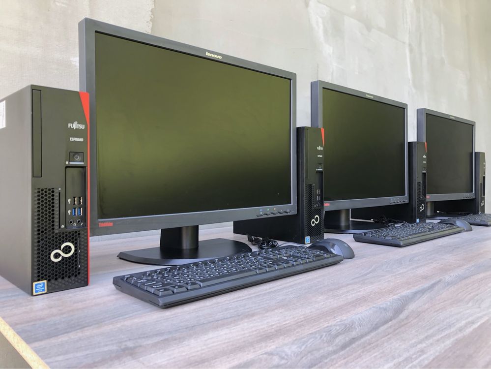 Комплект Пк! Ситемний блок Fujitsu, Компʼютер  Комп'ютер, ПК