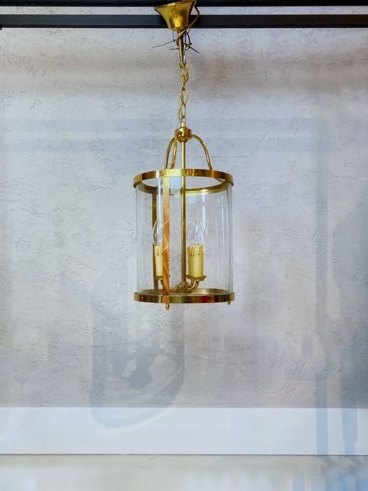 Francuska Lampa Latarnia w stylu Hollyeood Regency