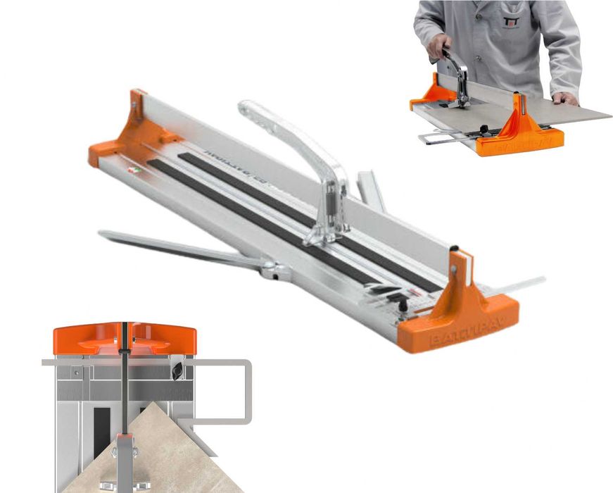 Maszynka przecinarka do płytek glazury terakoty BATTIPAV LEGGERA 92