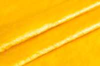Dzianina pluszowa sztuczne futerko kolor żółty KW338