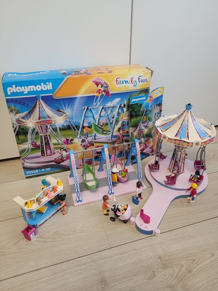 Playmobile Family Fun Park rozrywki 70558