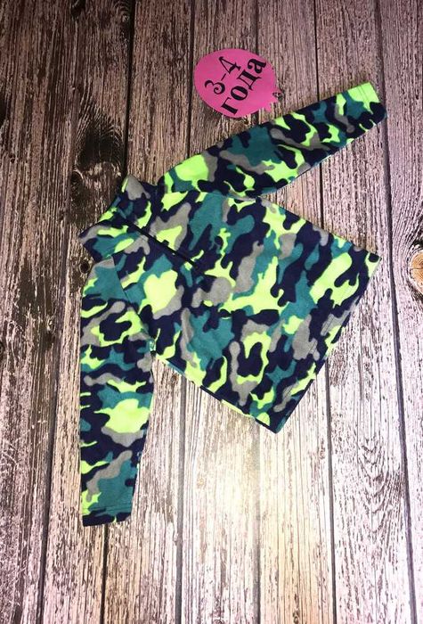 Флисовая кофта mountain для мальчика 3-4 года, 98-104 см