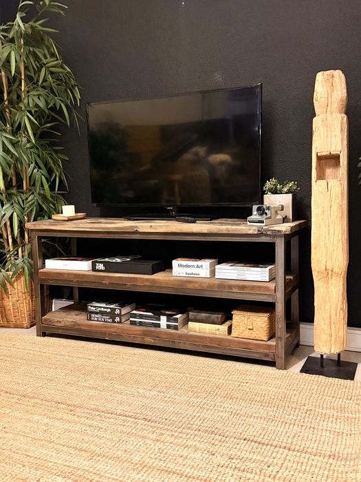 aparador, consola, estante, armario, movel TV, industrial, rustico