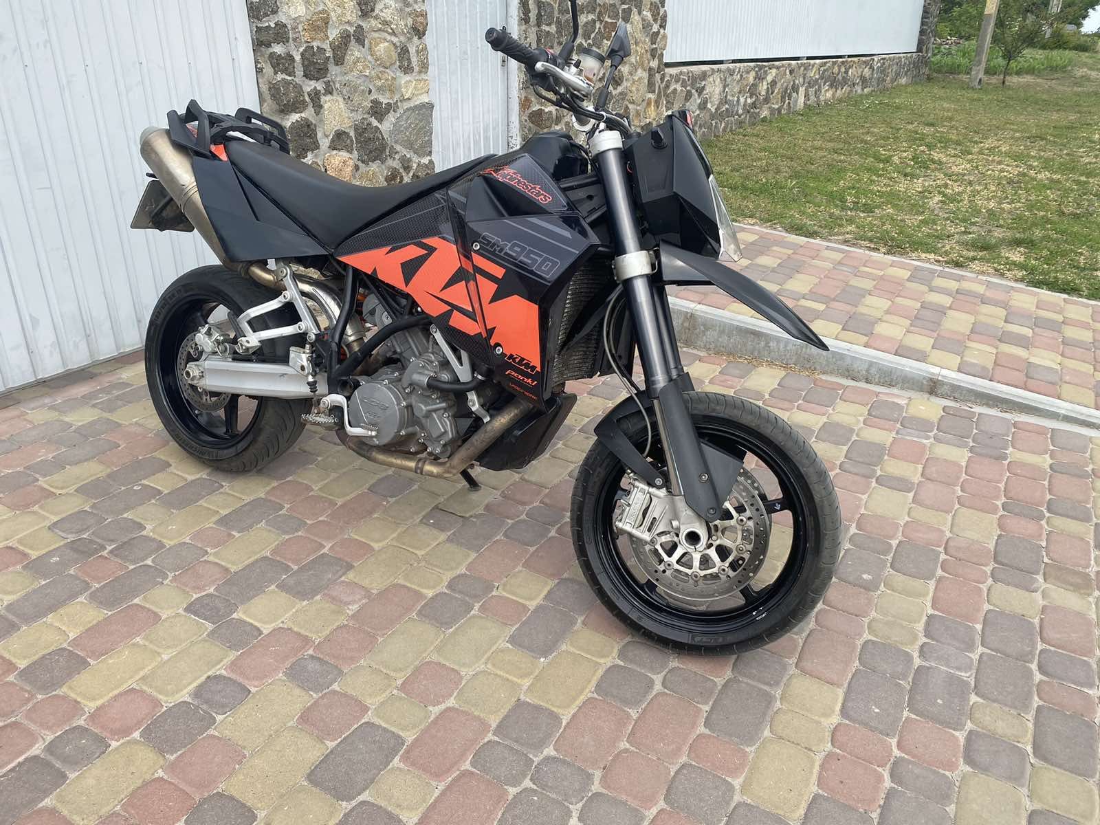 КТМ Supermoto 950!  2008 рік