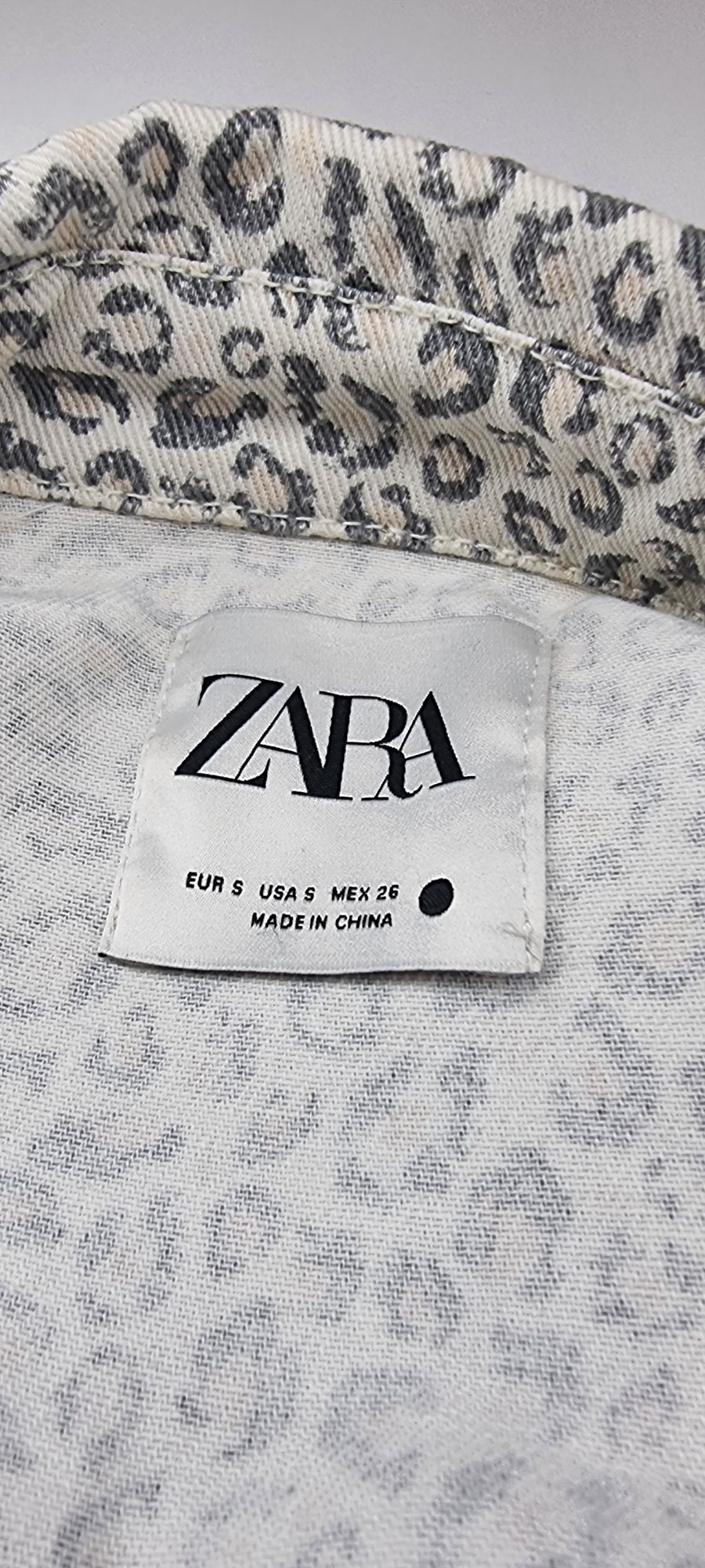 Koszula jeansowa Zara rozm s