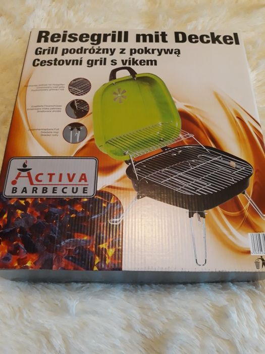 Grill przenośny  w walizce POLECAM!