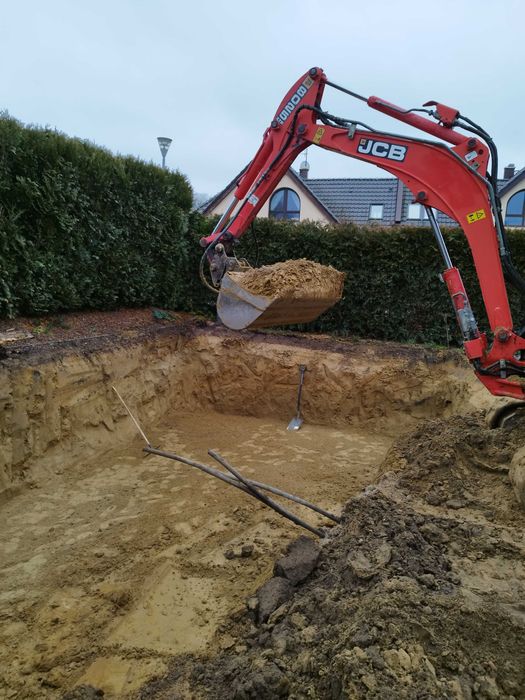 Usługi koparką i minikoparką transp. 3,5 t ład. wywrot ARTEM BUD