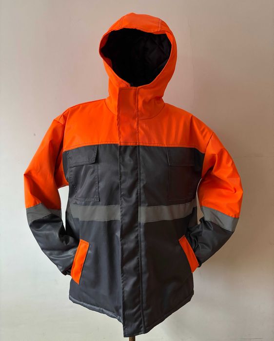 Kurtka Zimowa Ocieplana z odblaskiem