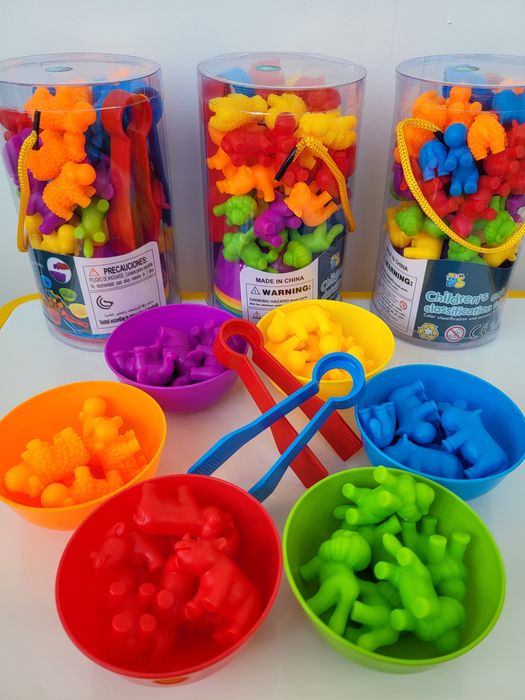 Сортер Монтессорі по кольорах