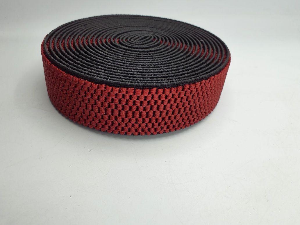 Guma szelkowa 5 m.x 4 cm.bordo