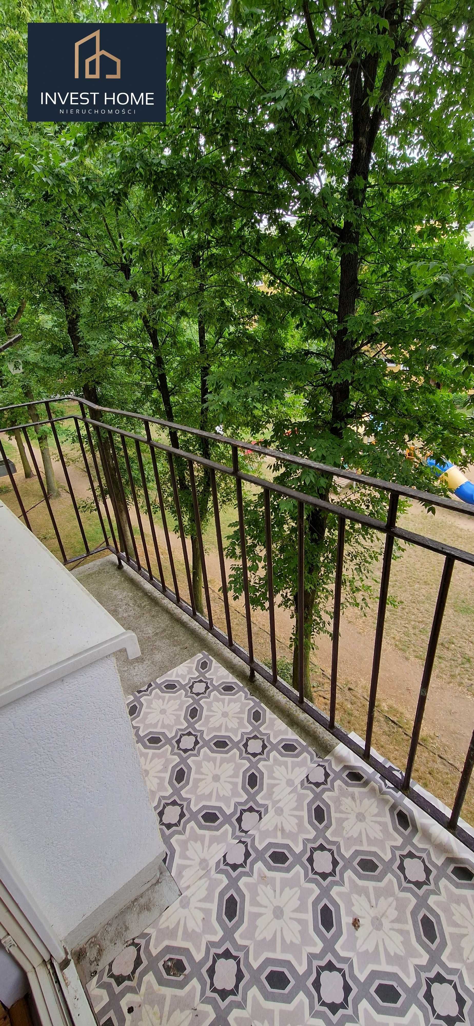 Wynajmę 2 pokojowe mieszkanie 33,58m2 - balkon - ul. Broniewskiego