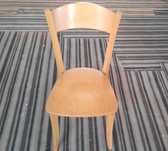 Wood Chairs – Brown Finish, Classic & Durable