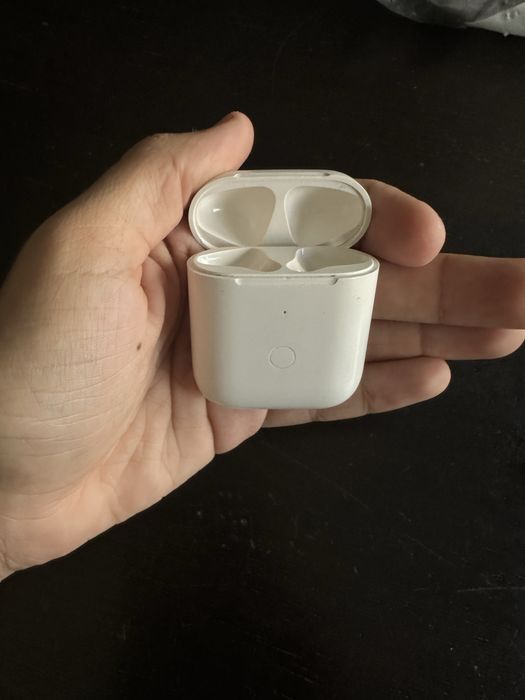 Caixa wireless para airpods 2/3 geração + carregador iphone/airpods