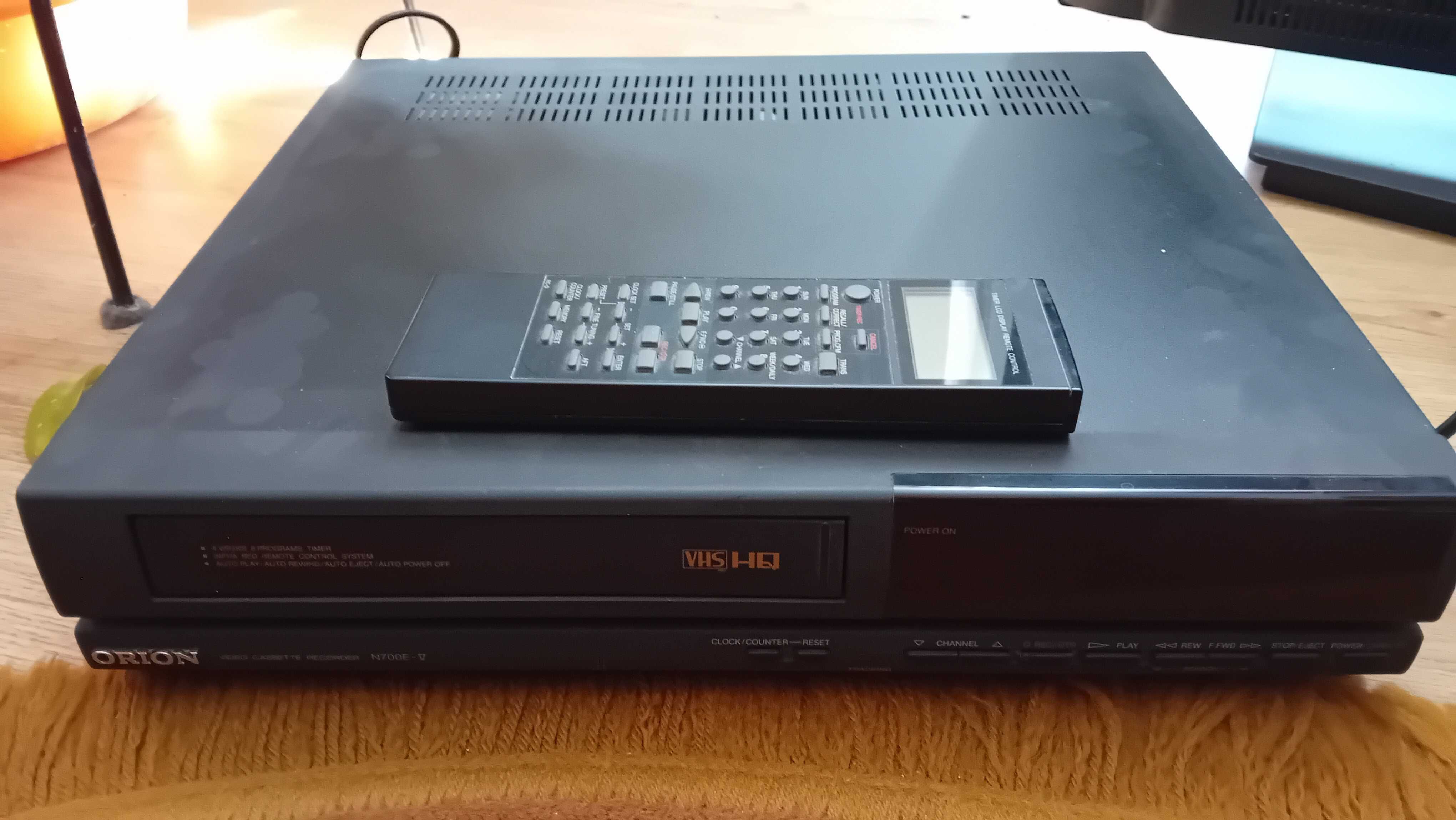 Magnetowid VHS ORION n700e-v na części