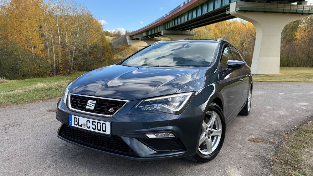Seat Leon 100 Tyś Przebiegu Oryginał FR Benzyna Klima Navi Kamera z Niemiec