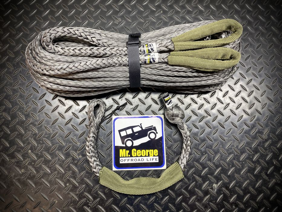 Подовжувач тросу лебідки Кевлар 6мм,8мм,10мм,12мм,14мм  28м, Софтшакл