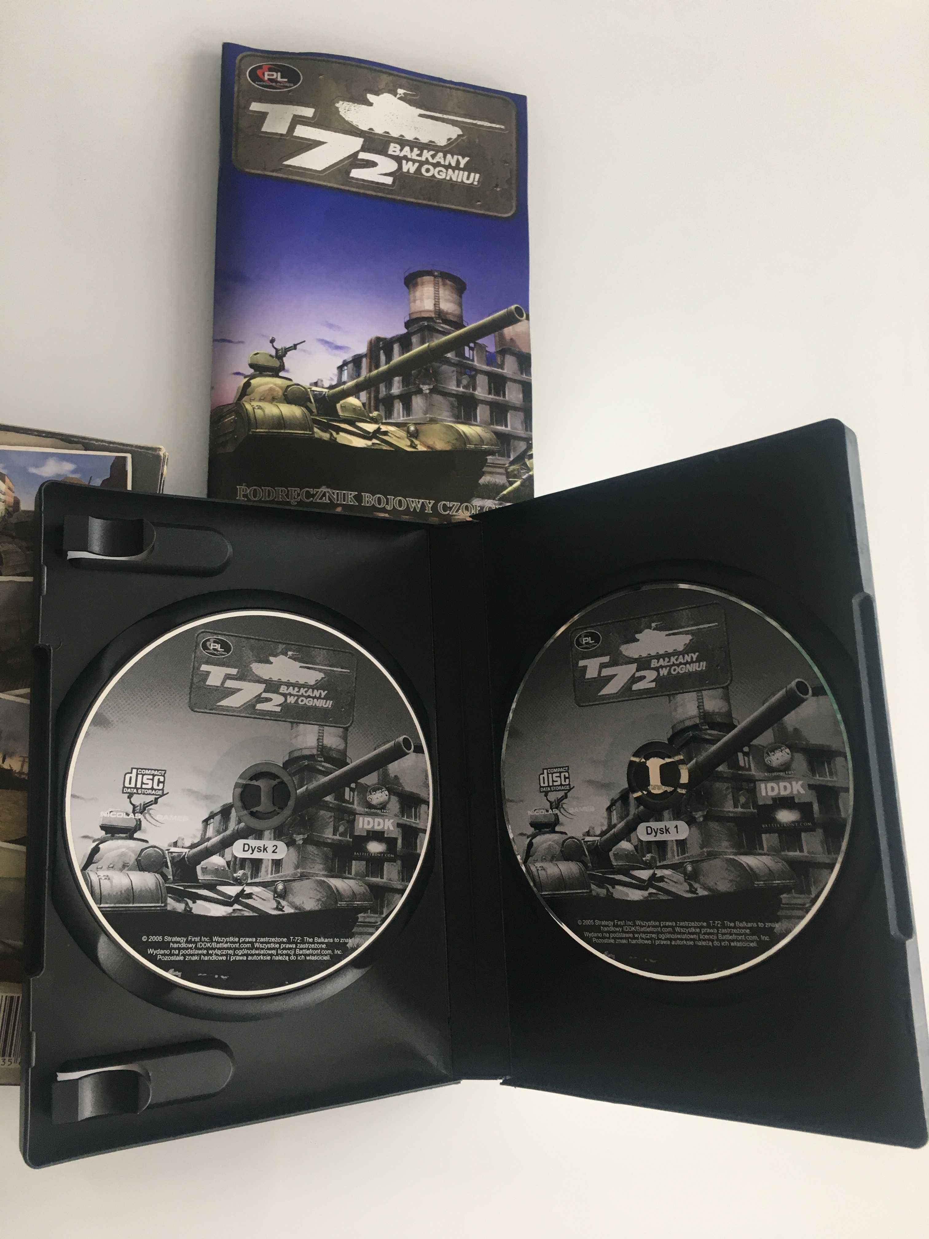 Gra T72 Bałkany w Ogniu PC CD-ROM