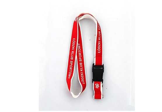 ŁKS Łódzki klub sportowy Szeroka smycz klubu kibica ŁKS Gadżet ŁKS