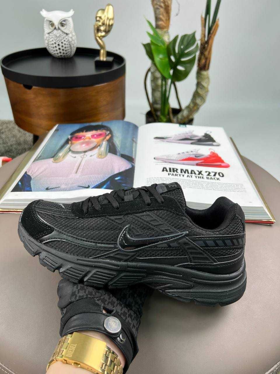 Мужские кроссовки найк Nike Initiator M All Black [41-46]