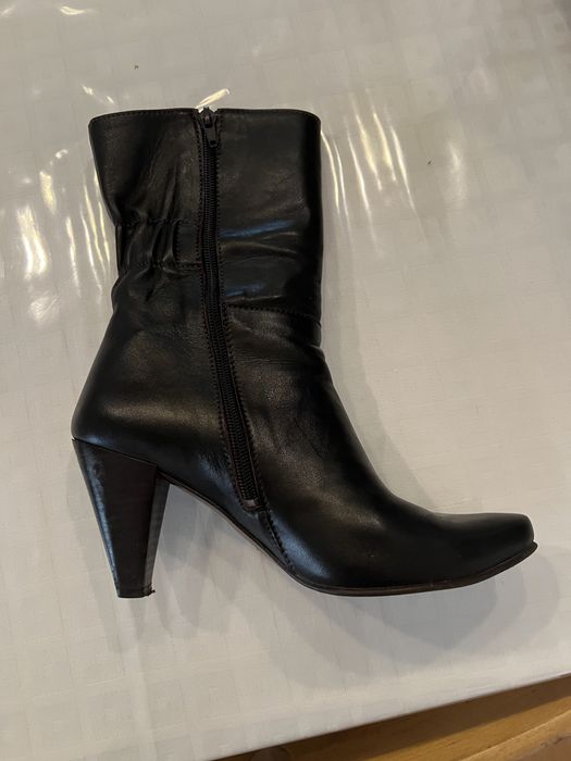 Botas senhora em pele