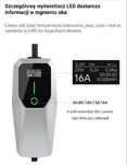 Przenośna ładowarka do aut ev z usa typ 1 type1 wallbox 230V max 16A