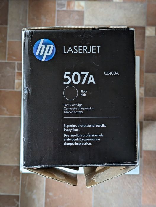 Картридж HP 507A black CE400A для принтера LJ M551n MFP M570 MFP M575d