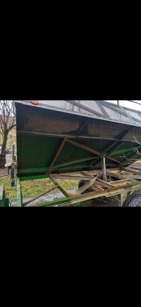 Przyczepa wywrotka jednoosiowa/ Możliwość zamiany