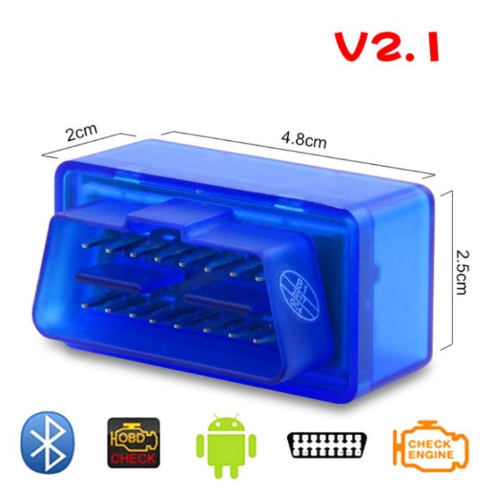 Сканер ошибок авто диагностика ELM327 V2.1 OBD2 Bluetooth блютуз обд2