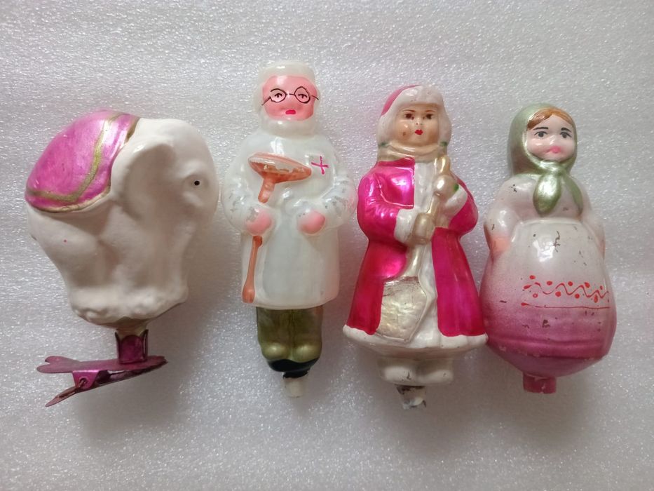 Елочные игрушки СССР