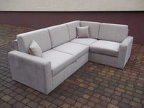 Narożnik-szeroka powierzcnia spania 150cm/200cm/sprężyny/duży pojemnik