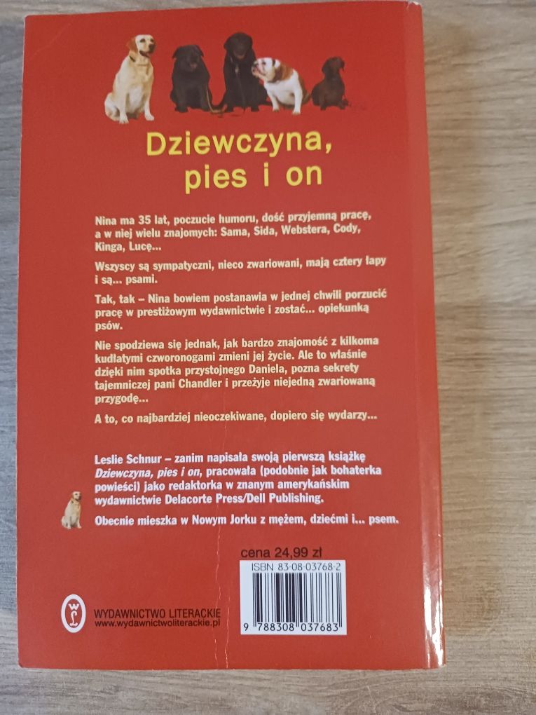 Leslie Schnur Dziewczyna, pies i on