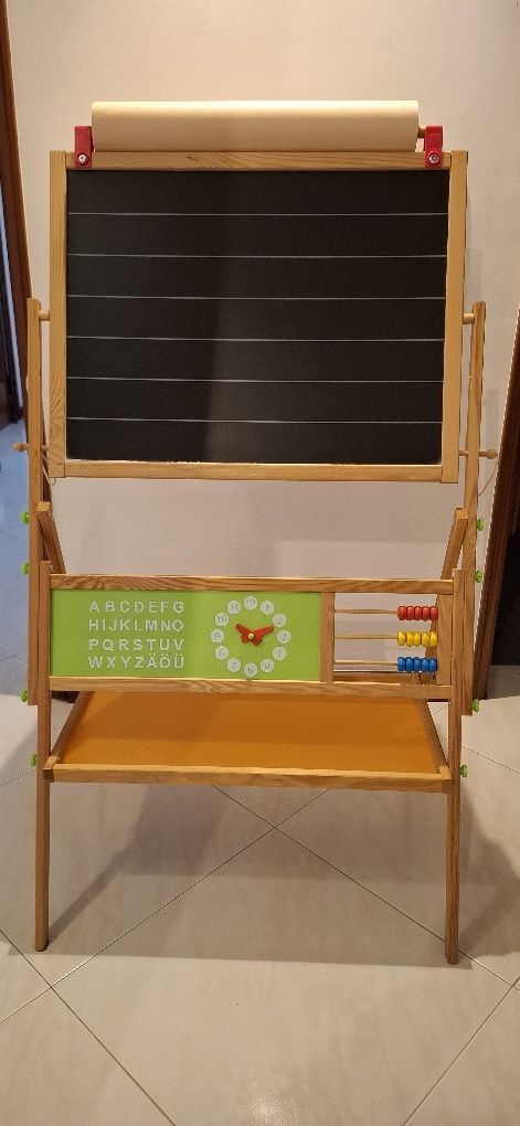 Quadro de giz e kit limpeza VILEDA