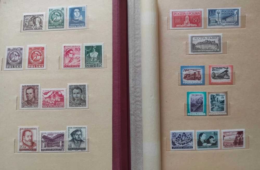 Rocznik 1953** kompletny czysty MNH b.podlepki Polska znaczki PRL 46zn