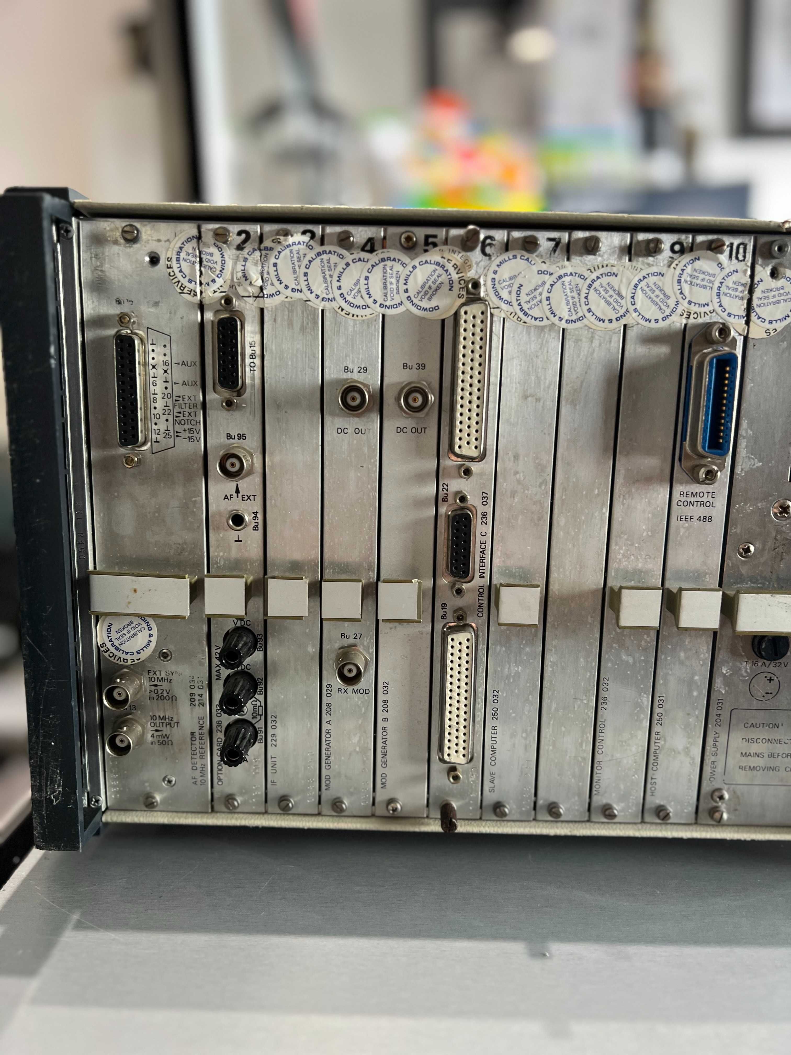 Schlumberger SI 4031 zestaw testów komunikacji 400 kHz - 1 GHz