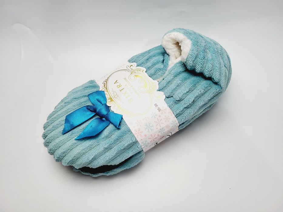 Kapcie baleriny damskie roz.35/38 antypoślizgowe