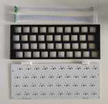 ZX Spectrum klawiatura mechaniczna PCB ramka taśmy