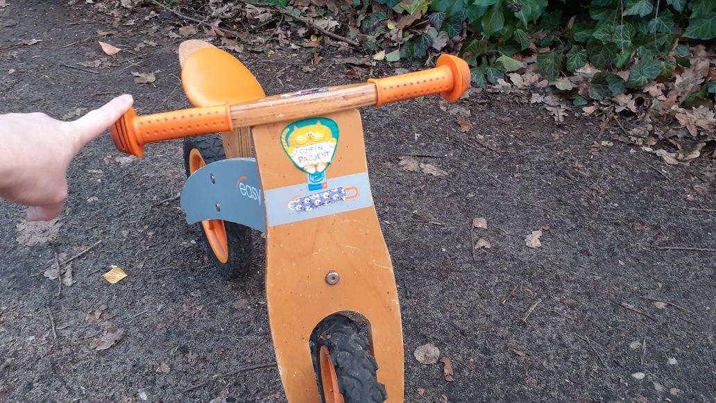 Drewniany rowerek biegowy EasyGo Biker