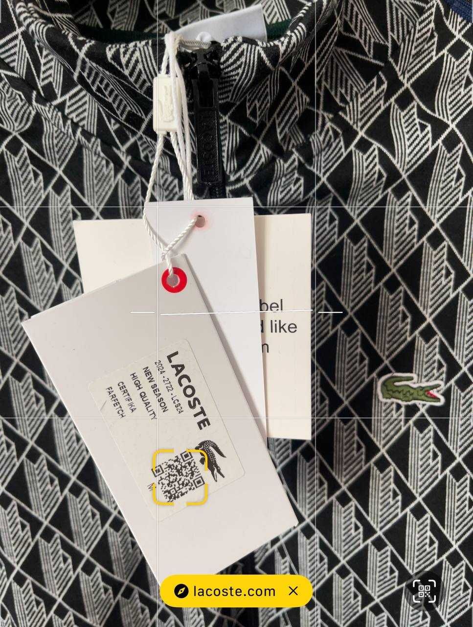 Nowe dresy Lacoste Monogram Black