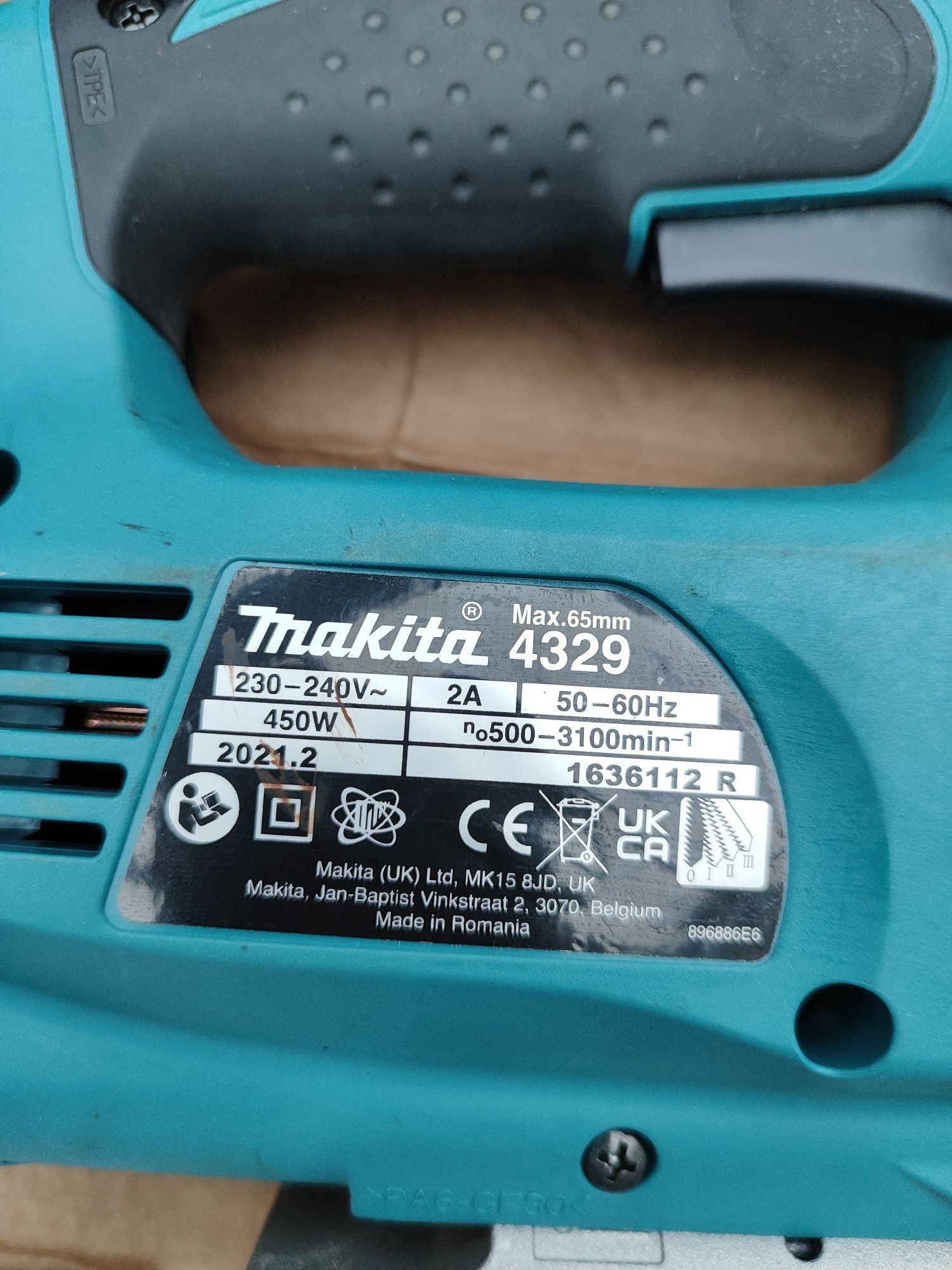 Wyrzynarka sieciowa Makita 450wat